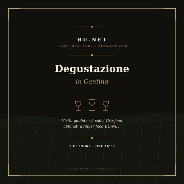 Degustazione alla Cantina Grosjean in Valle d’Aosta